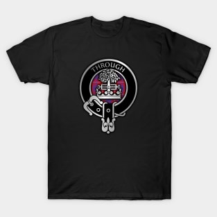 Clan Hamilton Crest & Tartan T-Shirt